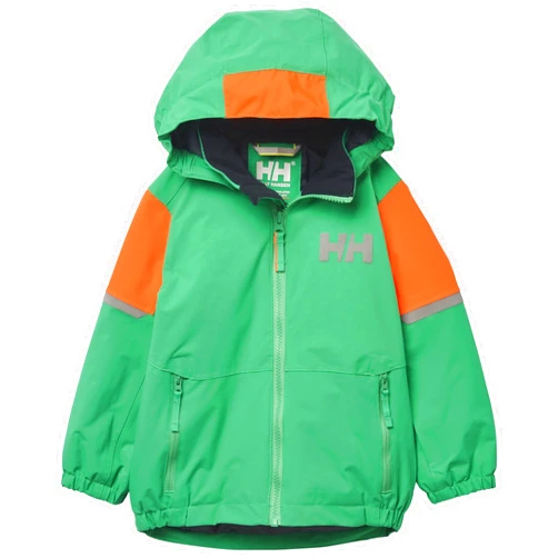 Helly-Hansen Rider 2.0 Insulated Ski Jacket for Kids - Waterproof, Breathable, Neon, Reflective, Recycled Materials