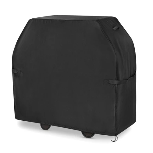 EVLIQUIL Grill Cover for Outdoor Grill,BBQ Gas Grill Cover 52 Inch,Heavy Duty Waterproof UV & Fade Resistant Barbecue Cover Fit for Weber Char-Broil Nexgrill Brinkmann and More Outside(Black).