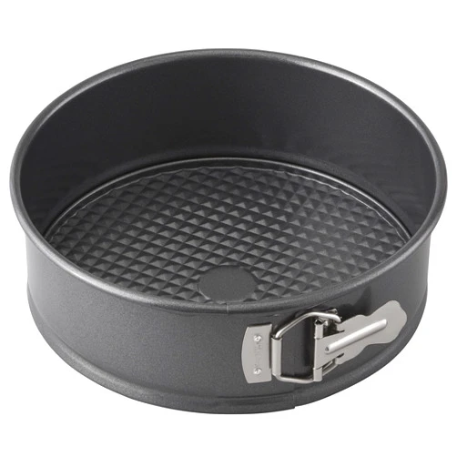 Wilton Advance Select 9 Inch Springform Pan, Made without PFAS, Non-Stick Pan With DuraLast™ Silicone-Infused Coating (Steel), The Ideal Cheesecake Baking Pan