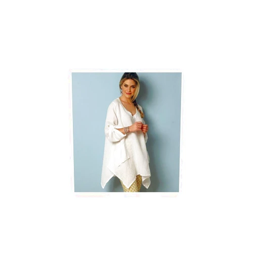 Butterick Patterns B6056 Misses' Top Sewing Template, Size ZZ (LRG-XLG-XXL)