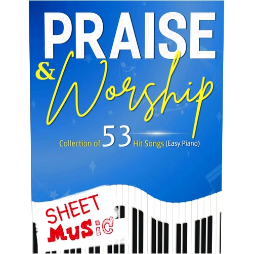 Jonathan David Zalfen Praise and Worship Sheet Music: Collection of 53 Hit Songs (Easy Piano)