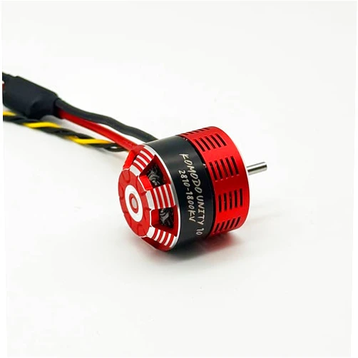 FURITEK KMD Unity 10 Competition 2-in-1 Brushless Outrunner Motor with Integrated ESC for 1/10 RC Rock Crawler | 2–4S LiPo | FOC Technology | High Torque | Bluetooth Tuning (1800, Kilovolts)
