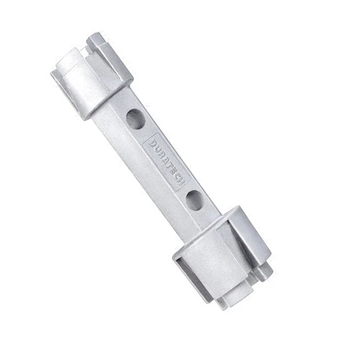 DURATECH Tub Drain Remover Wrench, Dual Ended Aluminum Alloy Wrench for Bath and Shower Drains