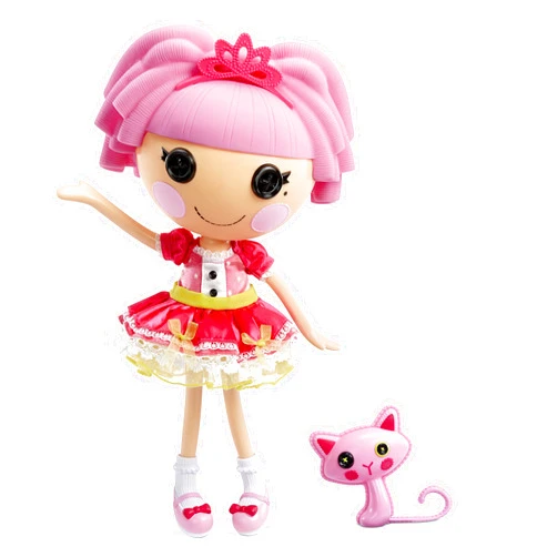 Lalaloopsy Doll - Jewel Sparkles with Pet Persian Cat, 13