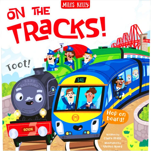 By Claire Philip (Author) On the Tracks!