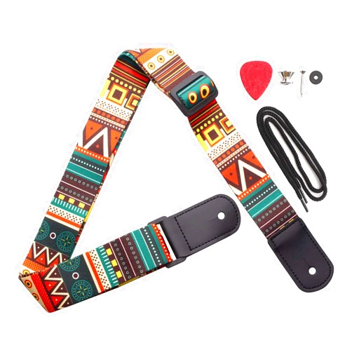 KINPHY Ukulele Strap Adjustable Ukulele Shoulder Strap, Suitable for Soprano Concert Tenor Baritone String Instruments