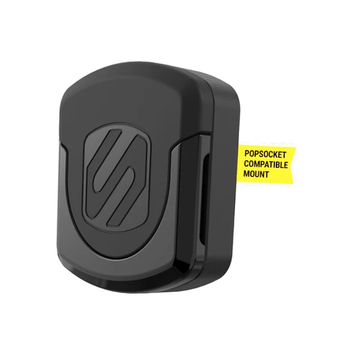 Scosche MMPFM-SP MagicMount Pop Surface Magnetic Car Mount for Collapsible Phone Grip/Socket, Universal Cell Phone Holder for Car Dashboard and Flat Surfaces for iPhone, iPad, Smartphones, and Tablets
