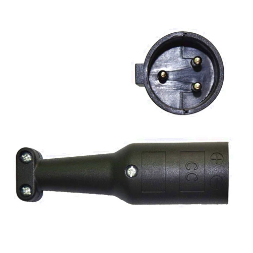 ScaAuto Club Car DS Precedent Golf Cart Plug 48 Volt 3 Pin Round Plug Chargers Handle Connector Accessories for Club Car DS Precedent Golf Carts 1995 Up