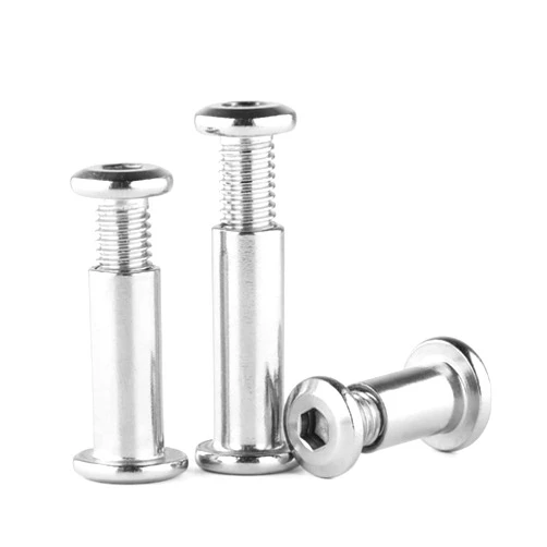 Cilky 10pcs Screw Post M5 Belt Buckle Binding Bolt 304 Stainless Steel Furniture Snare Length 8-50mm Metal Screws(M5*20)