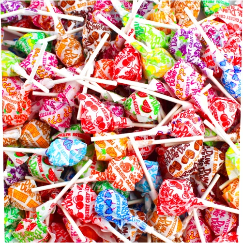 QUEEN CITY CANDY CAVE Assorted Dum Dum Lollipops Bulk - Dum Dums Suckers Bulk, DumDum Lollipops by Queen City Candy Cave (1 Pound)