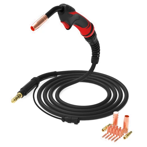 YESWELDER MIG Welding Gun Torch Stinger 100Amp 10ft(3m) Replacement for Lincoln Magnum 100L K530-6 & MIG Welding Gun Kit .023