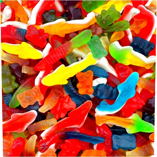 ILIKE! Gummy Candy Fun Pack - Assorted Flavors and Shapes Gummy Mix, 2-Pound Bag