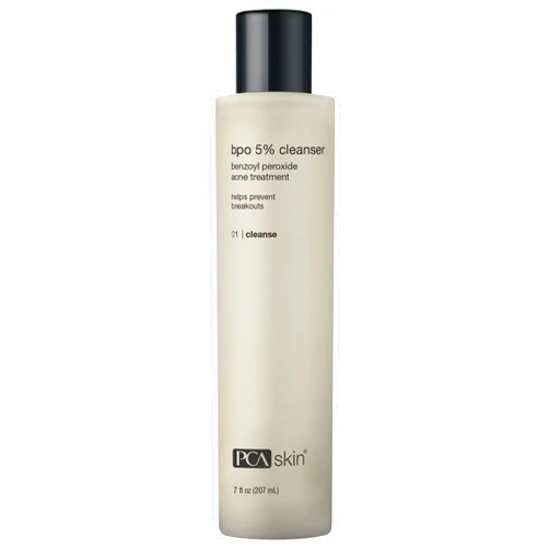 PCA SKIN 5% Benzoyl Peroxide Face Wash, Foaming Acne Facial Cleanser for Oily and Acne Prone Skin, Eliminates Existing Acne and Helps Prevent Future Breakouts, Cleanses and Calms, 7.0 Oz Bottle