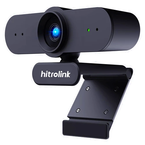 HITROLINK Webcam with Microphone, Full HD 1080P Webcam for PC Laptop with USB, Streaming Webcam with Microphone for Video Conferencing and Chatting, Compatible with Windows, Mac, Laptop and PC