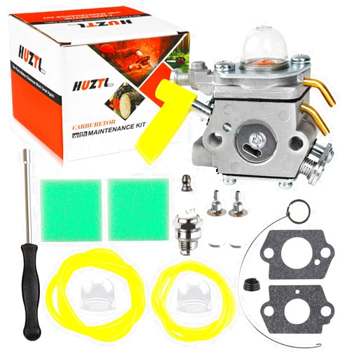 HUZTL CS26 Carburetor for Ryobi Homelite SS26 SS30 CS30 25cc 26cc 30cc Trimmer Blower Weed Eater Parts 308054043 308054013 308054003 308054077 C1U-H60