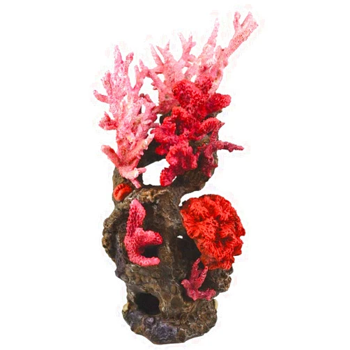 BiOrb Red Reef Ornament large for Aquarium Pink