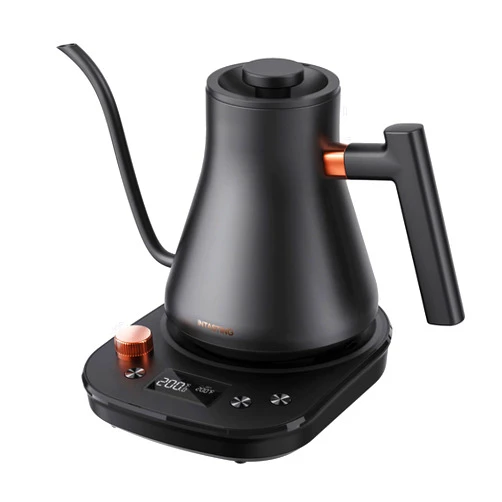 Intasting Gooseneck Electric Kettle, with ±1℉ Temperature Control, Stainless Steel Interior, Quick Heating, 0.9L Capacity for Pour Over Coffee, Tea Brewing, Boiling Water - Perfect for Home & Office