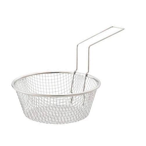 HIC Kitchen Fry Basket, 18/8 Stainless Steel Mesh