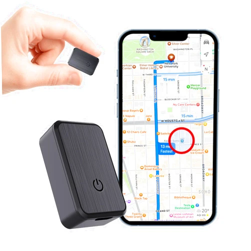 NGXDFL GPS Tracker for Vehicles,Compact Portable Mini Strong Magnetic GPS Tracker,Suitable for Elderly,Kids,Pet,Vehicles,Fleet of Vehicles,SIM Card Required (not Included)