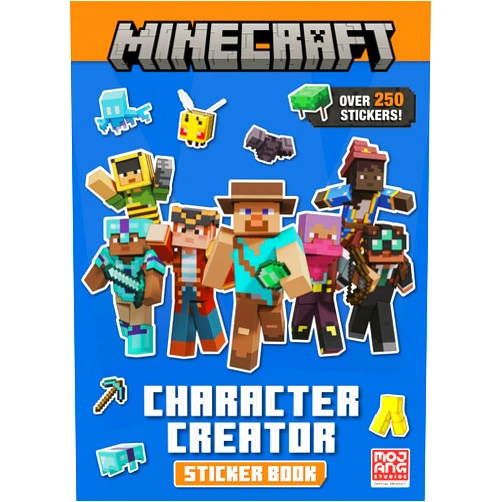Random House Minecraft Character Creator Sticker Book (Minecraft)