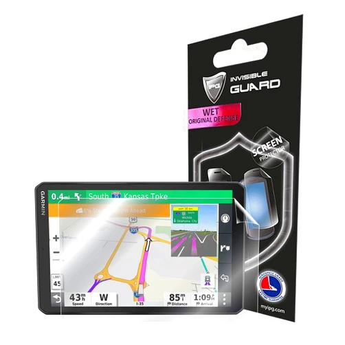 IPG For Garmin dezl OTR800 8 inch GPS Truck Navigator Screen Protector Invisible Ultra HD Clear Film Anti Scratch Skin Guard - Smooth/Self-Healing/Bubble -Free for otr800