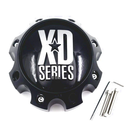 XD Series KMC XD Series 1079L170 LG1301-05 1079L170GB Gloss Black 8 Lug Center Cap