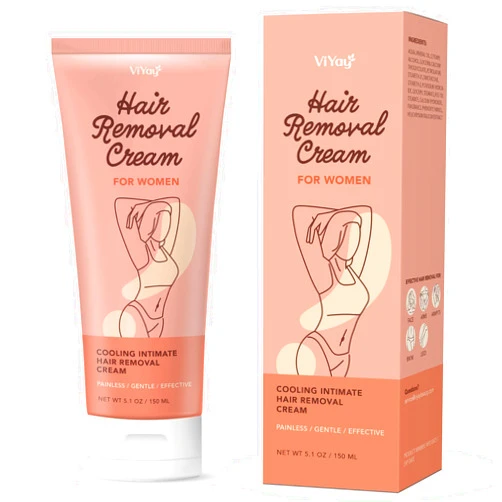 Aemerry Hair Removal Cream for Women-Intimate/Private Area depiladora Cream, Pubic, Bikini, Face, Body Legs, and Underarms Painless Flawless Depilatory-Gentle Hair Remover Formula for All Skin Types