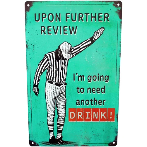 Fangyuaneel Metal Wall Sign Funny Man Cave Decor Accessories for Home, Bar, Bathroom, Bedroom Unique Retro Tin Signs 8 X 12 inches tin 61731