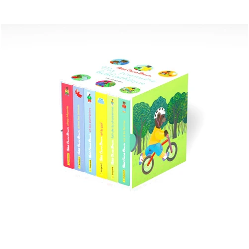 Marie Aubinais,Laura Bour,Céline Bour-Chollet,Danièle Bour,Martin Bour Ma première bibliothèque Petit Ours Brun