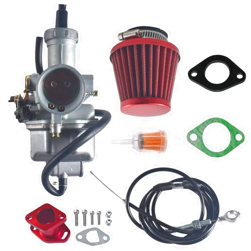Hanyosa PZ27 Carburetor For Predator 212cc 196cc Coleman CT200U KT196 TaoTao Coolster For Honda XR100 XR100R CRF100F 4 stroke CG 125cc 150cc 250cc Engine ATV Dirt Pit Bike Baja Mini Bike Go Kart