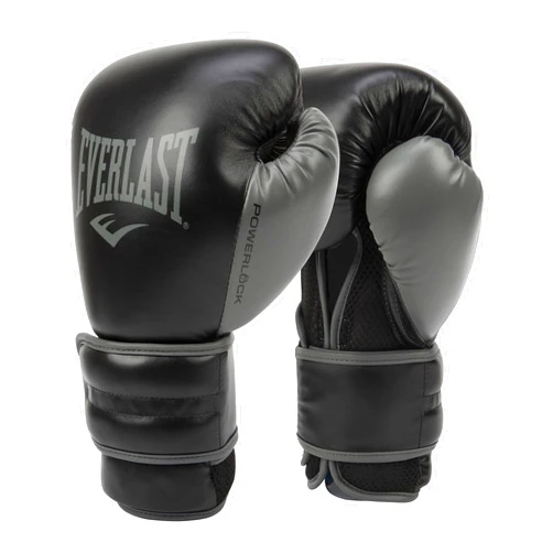 Everlast Powerlock 2 Hook & Loop Pro Training Gloves | Fight Training Gloves | Hook and Loop with Five-Layer Foam & Wrist Support | Heavy Bag & Fitness Training