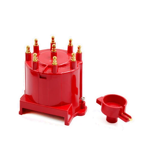uxcell 8406 Car Ignition Distributor Cap and Rotor Kit External Coil for Chevrolet Suburban C1500 C2500 C3500 for GMC K1500 Jimmy 8 Cylinder Engine DC 12V