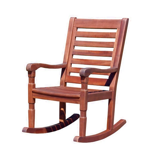 Turtleplay Nantucket Kid’s Rocking Rocker Chair, Brown