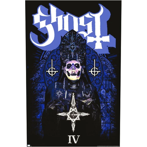Trends International Ghost - Stained Glass Wall Poster, 34L