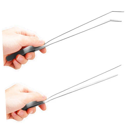 Fri4Free 2PCS Long Aquarium Tweezers - 10.6