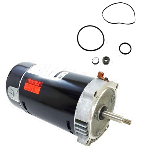 Aosnom Motor Replacement Kit UST1102 w/GO-KIT-2 for Hayward Super II 1 HP SP3007X10AZ