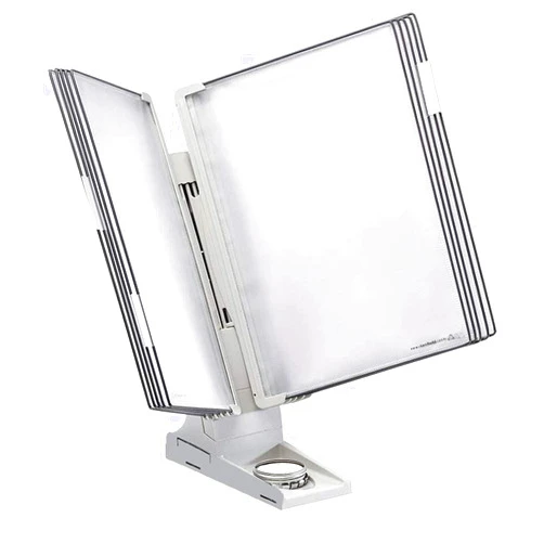 Tarifold Desk Unit Extension for Modular Reference System - 10 Double-Sided Pockets - Letter-Size (TE271)