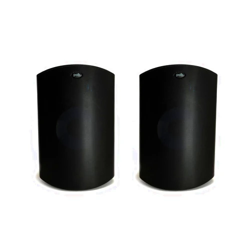 Polk Audio Atrium 8 SDI Flagship All-Weather Outdoor Speakers - Pairs (2 Speakers) - Black