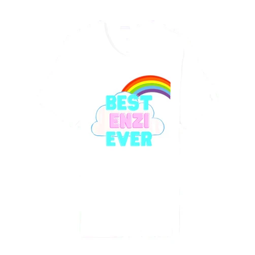 Funny & Cute for Girls Boys Kids & Children Enzi Enzi - Best Enzi Ever - Rainbow Cute Girl Enzi Premium T-Shirt