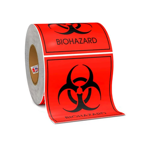 Kenco Biohazard Warning Labels 4