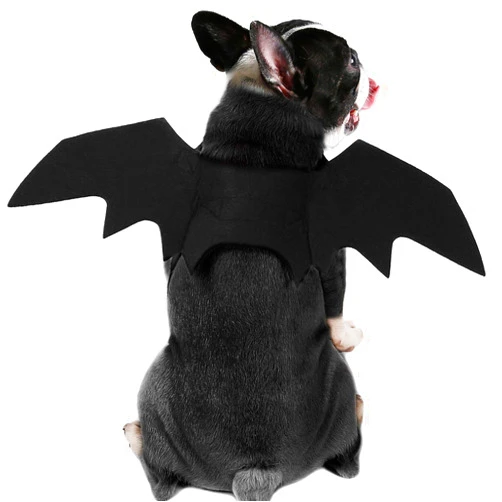 Rypet Dog Bat Costume - Halloween Pet Costume Bat Wings Cosplay Dog Costume Cat Costume for Party S