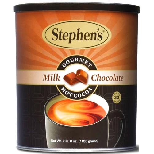 Stephen's Hot Cocoa Milk Chocolate Cans (Milk Chocolate, 1 Pound (Pack of 1))