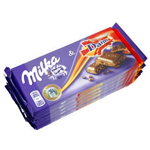 Milka & Daim 3.5 Oz (Pack of 5)