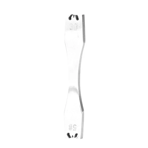 NDNCZDHC Die Steel Zipper Gear Remover, Manual Zipper Teeth Remover, Zipper Install Tool for Solving Broken and Stuck Teeth (3#+5# two-in-one)