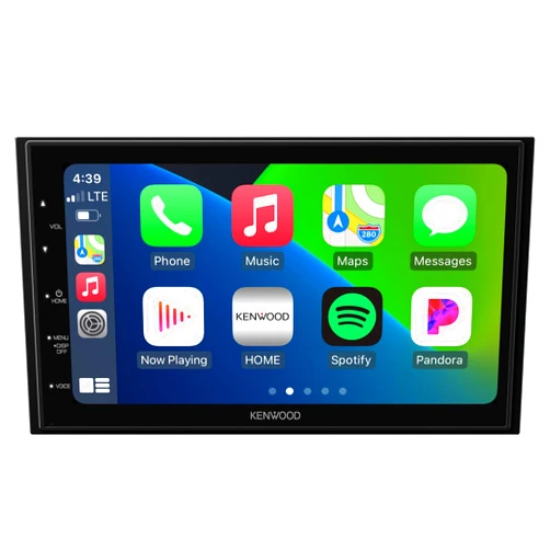 KENWOOD DMX5020S Digital Car Stereo (45W x 4-Ch), Apple CarPlay & Android Auto Compatible, Bluetooth-Enabled Head Unit with 6.8