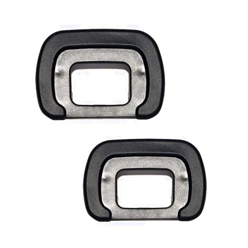 FANZR FR Eyecup Eyepiece Viewfinder Compatible with Pentax K5IIS K5II K30 K50 K7 K5 K3 Camera (2 Pack) (FAN-US-2X FR)