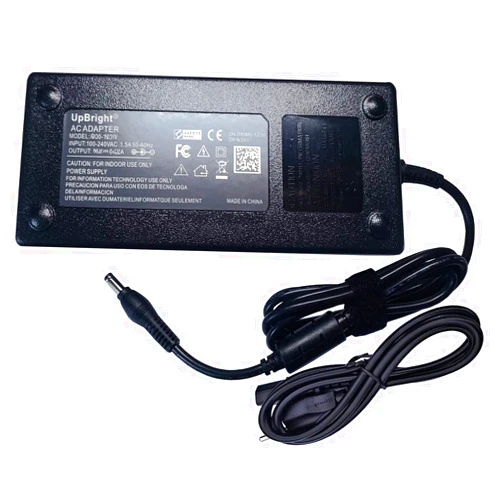 UpBright 19V AC/DC Adapter Compatible with MINISFORUM Elitemini B550 HX90 X500 Mini PC AMD Ryzen 7 5700G Windows 11 Pro Computer YHY-19006300 YHY19006300 19VDC 6.3A 120W Power Supply Battery Charger