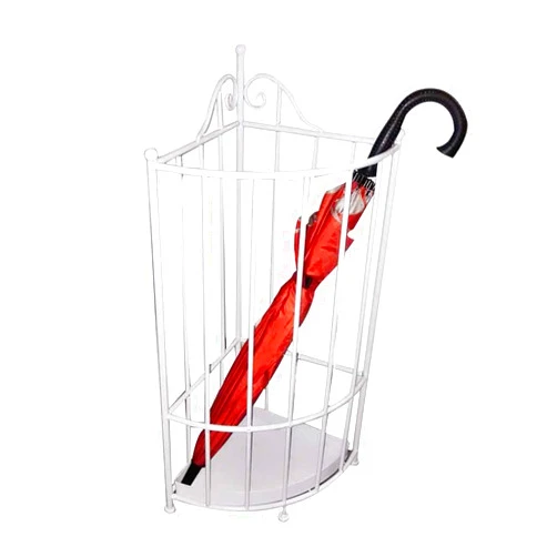 QTQHOME Umbrella stand Umbrella Holder Stand Corner Modern Style Indoor with Drip Tray Entryway Storage Rack Coat Rack Roscloud@