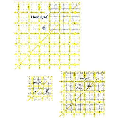 Omnigrid Square Value Pack (2-1/2