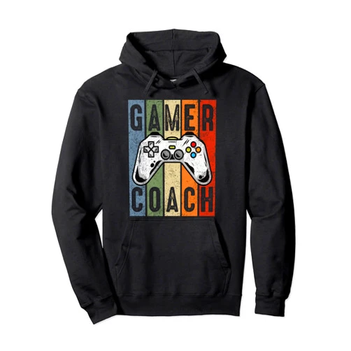 Gamer-T-Shirts für Jungen lustiger Gamer Coach Professional Video Game Player Funny Cool Gamer Pullover Hoodie